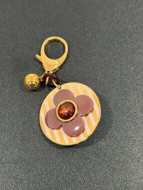 Louis Vuitton Idylle Rayures Blossom Bag Charm/Key Ring (JB1477)